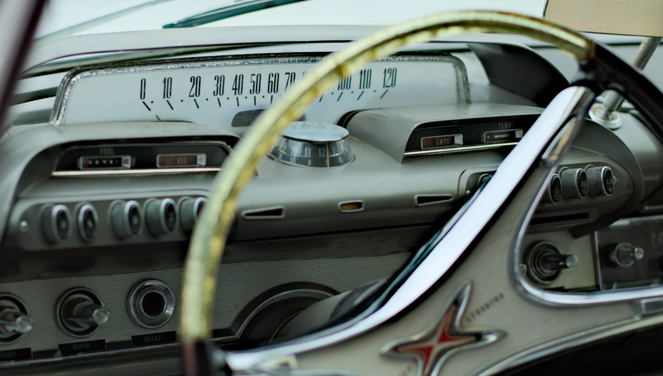 1960 Dodge Polara dashboard